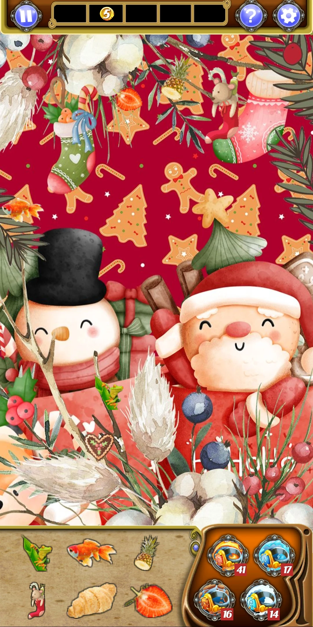 Hidden Object: Mistletoe Magic screenshot